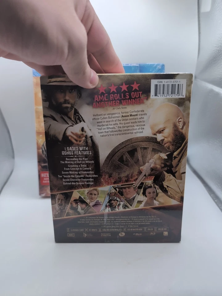 Hell On Wheels Season 1-3 Bluray Brand New w/ Slipcovers - Image 3 of 4