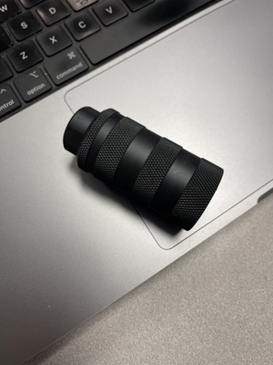 #ad #ad Aluminum 1 2X28 TPI Sound Forwarder Tube Muzzle Brake for .223 5.56 .308 amp; more $15.99