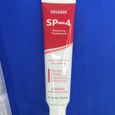 YAYASHI SP-4 Super Probiotic-4 Oral Protection Whitening Toothpaste 4.23 oz