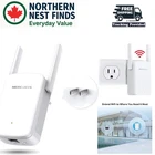 AC1200 Dual Band WiFi Extender with Ethernet Port - Enhance Streaming & Gaming