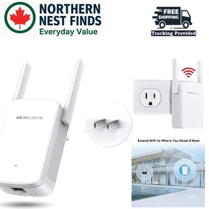 AC1200 Double bande WiFi Extendeur avec port Ethernet - Améliorer la diffusion & Jeu