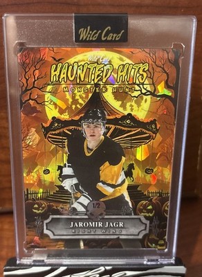 The Wild Card PSSS-76T ワイルドカード　ジャンク 2025 Wild Card HAUNTED HITS Multi-Sport JAROMIR JAGR Monster Hunt