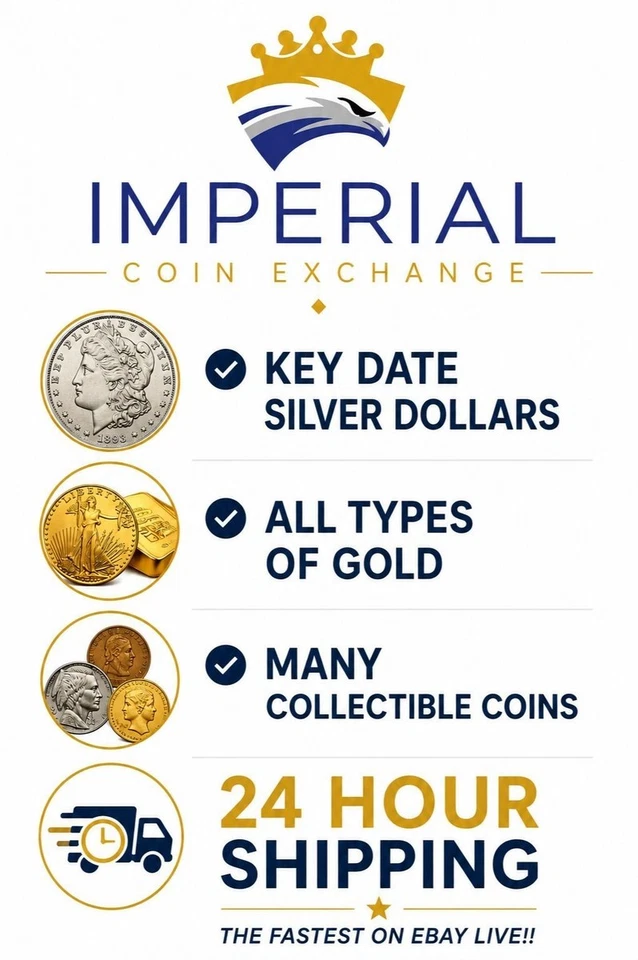 eBay Live Imperial Coin's Thursday's Buck and Go! Morgan, Peace, 90% + Gold