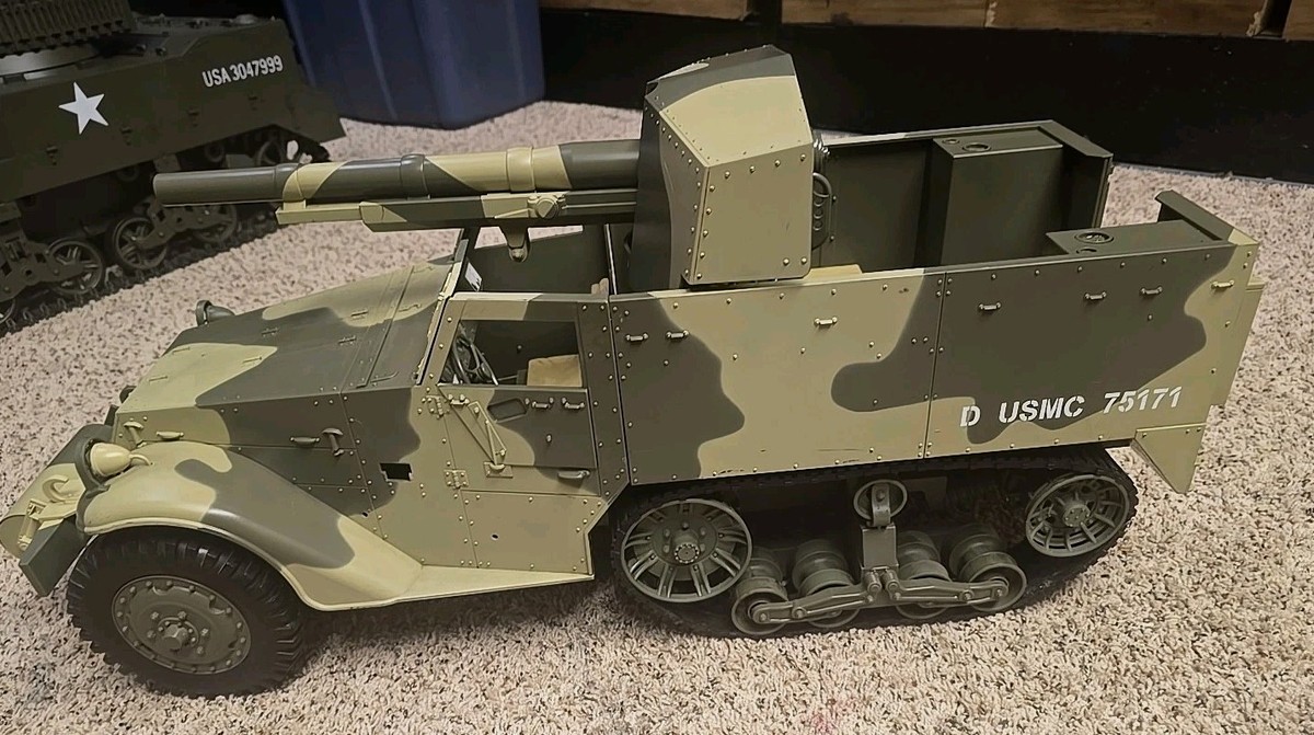 M５軽戦車　１／６スケール　ＧＩジョー GI Joe Hasbro 1:6 Scale WWII M3 Tank Destroyer | eBay
