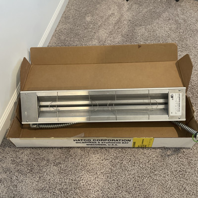 Hatco GRAHL-24 24'' 120/208V High Wattage Infrared Strip Heat Lamp