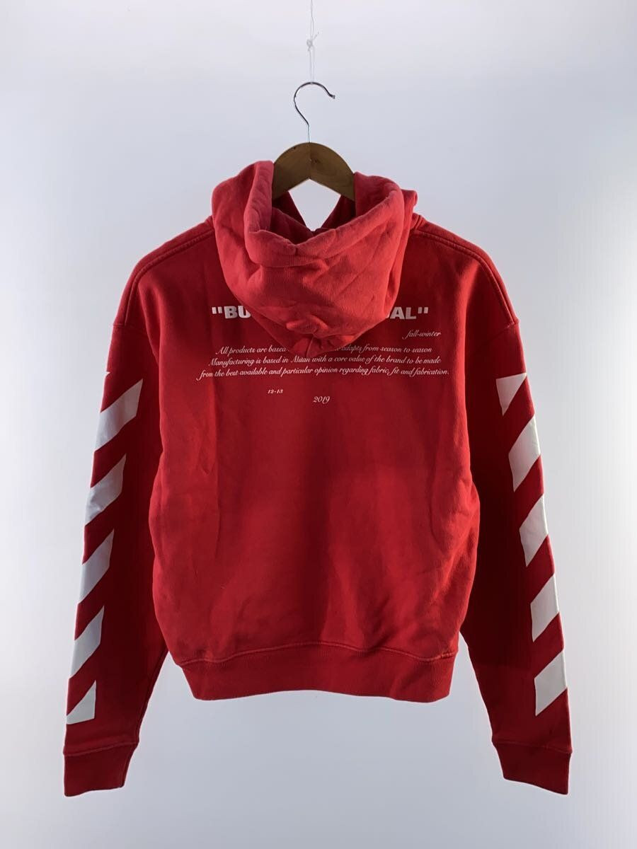 OFF-WHITE DIAGONAL BERNINI HOODIE XS COTTON RED Used | eBay