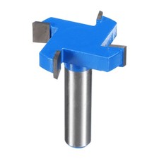 T Slot Cutter Rabbet Router Bit 1/2" Shank 1-25/32" x 13/32" 4 Wing Carbide