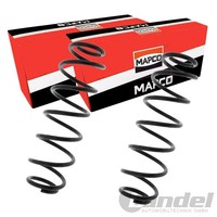 2X Mapco Fahrwerksfedern Hinten Passend FÜR Seat Cordoba Ibiza Skoda Fabia Vw