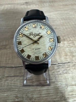 Vintage Poljot mechanical wristwatch,a legendary Soviet brand by 1.MWF