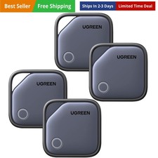 UGREEN FineTrack Air Tracker Tags iOS Only 4 Pack, 2- Repla