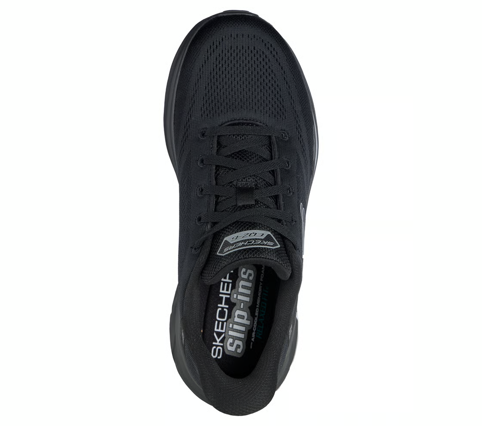 Skechers Shoes Men Black Slip Ins Wide Sport Comfort Casual Memory Foam ...