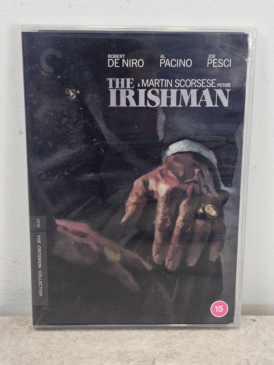 The Irishman 2019 Release DVD Criterion 2-Disc Set W/Insert Ex Netflix