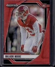 2025 Panini Prizm Draft Picks - Malachi Moore #4- Red Prizm (RC)