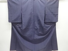 7693117: JAPANESE KIMONO / ANTIQUE KIMONO / TAISHO ROMAN STYLE / SILK / HAND WOV
