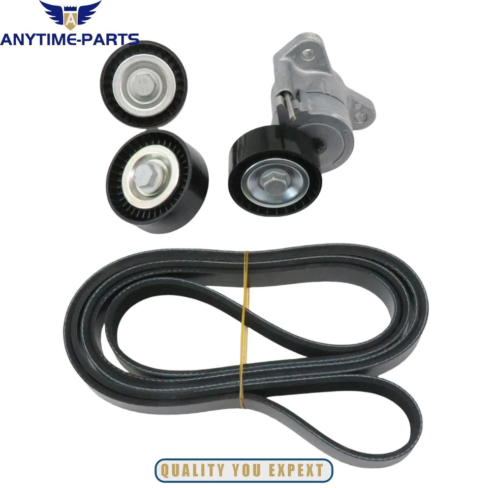 Kit de polea tensora de correa Serpentine para Chrysler 200 Sebring Jeep Compass Dodge Foto 2 de 4