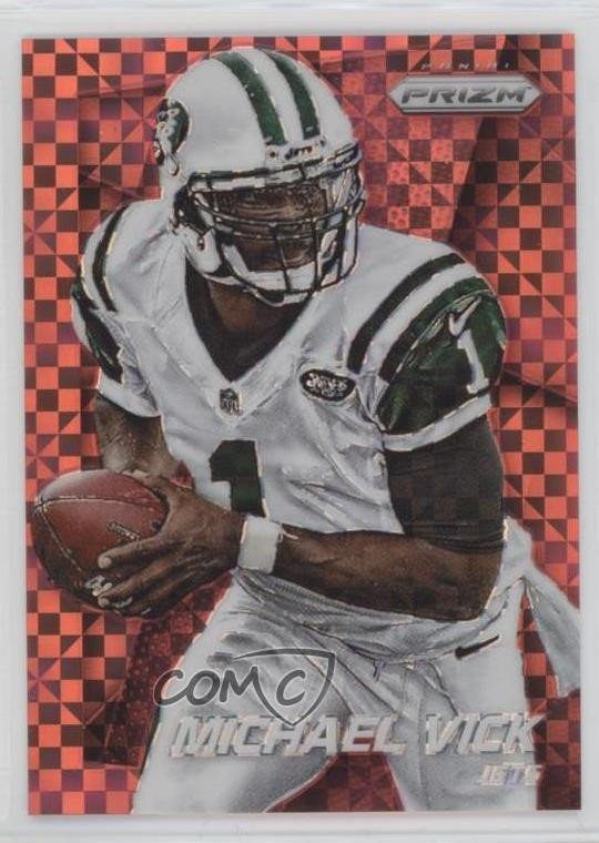 2014 Panini Prizm Red Power Prizm 30/125 Michael Vick #176 17w0