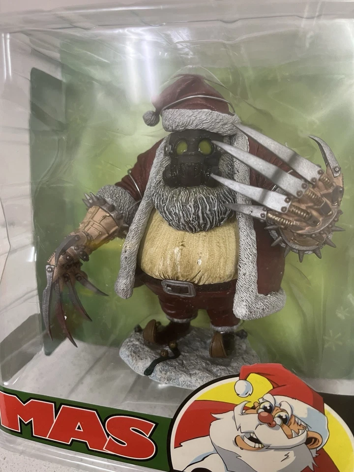 McFarlane Twisted X-Mas Santa Claus Action Figure – 2007 NIB Horror Christmas - Image 2 of 3