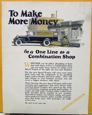 1927 Reo Speed Wagon Plumbing And Heating Truck Sales Brochure