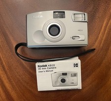 Vintage Kodak KB 22 35mm Film Camera with Manual Tested