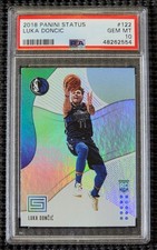 LUKA DONCIC 2018-19 Panini Status basketball ROOKIE card PSA 10 Gem Mint LAKERS