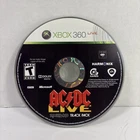 AC/DC Live Rock Band Track Pack Xbox 360 Music Rhythm Game Disc Only Tested