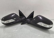 Jdm Honda Accord Inspire Cp1 Cp3 Power Folding Side Mirrors Lx 2009-2012 Black