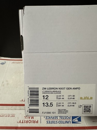 Nike Zoom LeBron NXXT Gen AMPD ‘Liverpool F. C.’ FJ1566 101 Size 12 - Picture 8 of 8