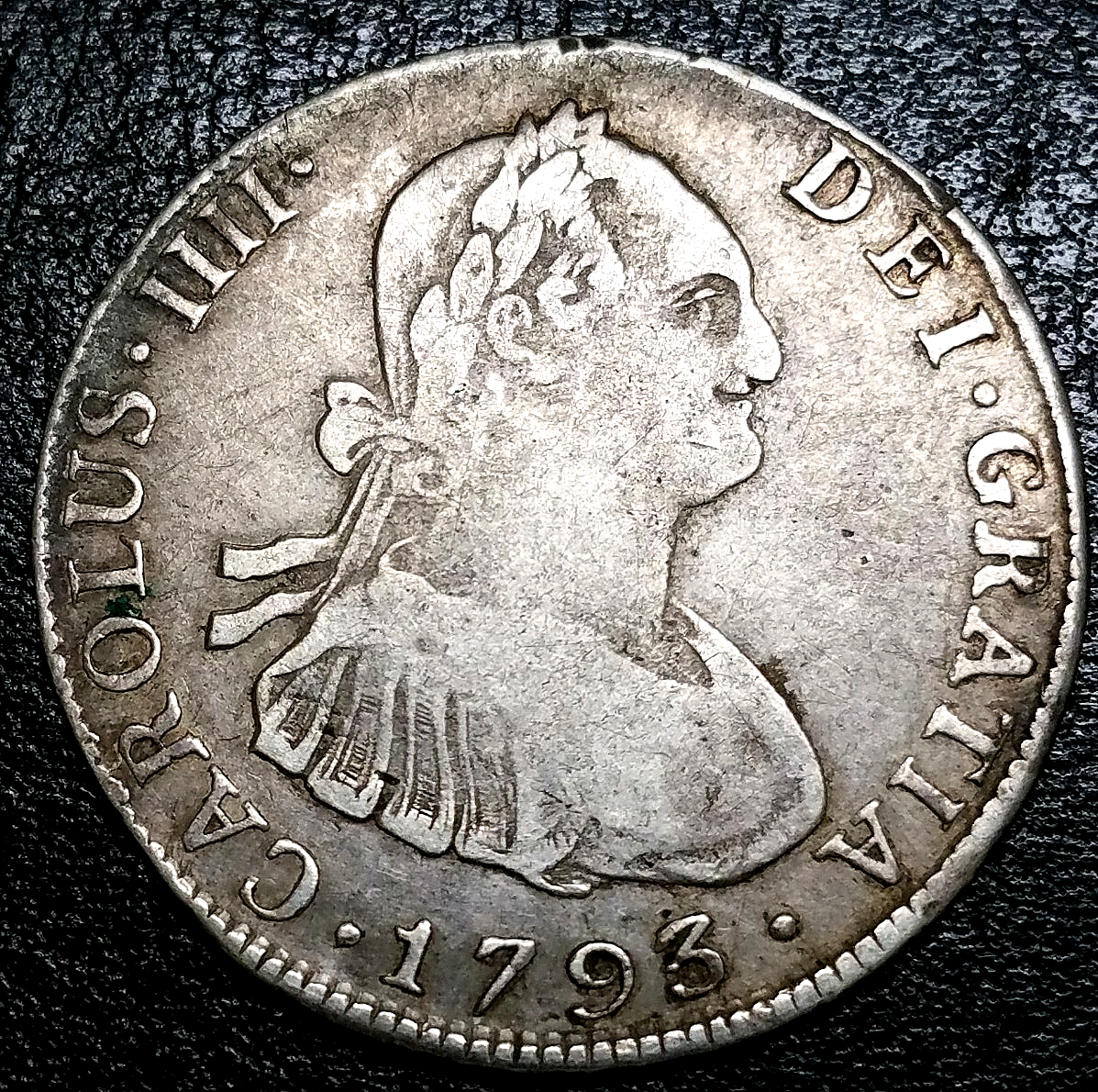 Scarce 1793 PR Bolivia Cuzco Hoard 4 Reales Milled Silver Early World  Colonial