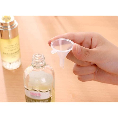 AMACOAM 50 Pezzi Imbuto Piccolo Plastica Trasparenti Mini Imbuti Mini Imbuto d - Foto 4 di 8
