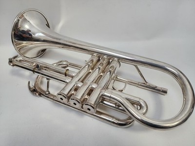 YAMAHA YCR-3330S Silver Cornet Musical instrument Hard Case | eBay