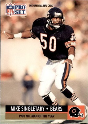 1991 NFL Pro Set Mike Singletary #5 (6023)