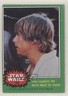 1977 Topps Star Wars Luke Skywalker Mark Hamill #248 oi7