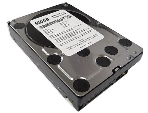 WL 500GB 16MB Cache 7200RPM SATA 3.0Gb/s Hard Drive for PC/Mac -FREE SHIPPING - Afbeelding 1 van 5