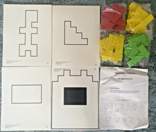 48 Pentominoes Manipulatives Educational Shapes Game  24 Double Sided Task Card