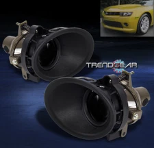 2014-2015 CHEVY CAMARO V6 BUMPER PROJECTOR FOG LIGHTS LAMPS CHROME W/BULB+SWITCH