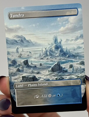 Tundra Proxy Card with Custom designed art