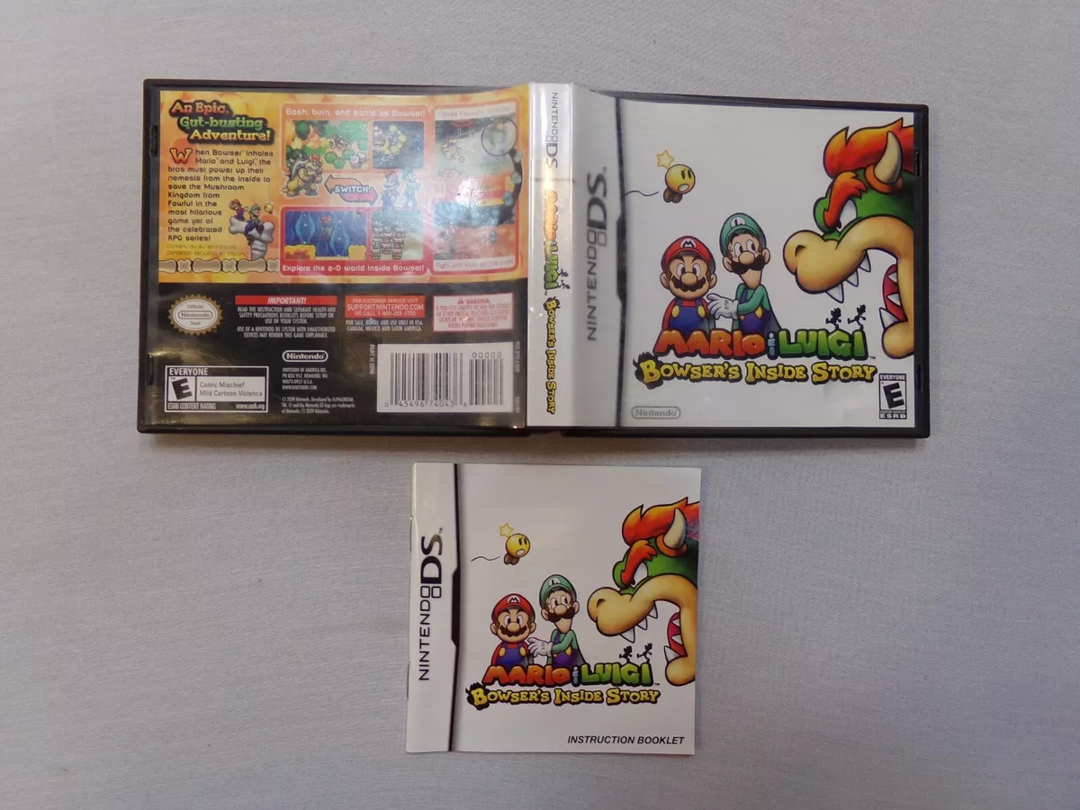 Mario & Luigi: Bowser's Inside Story, Nintendo DS, Games