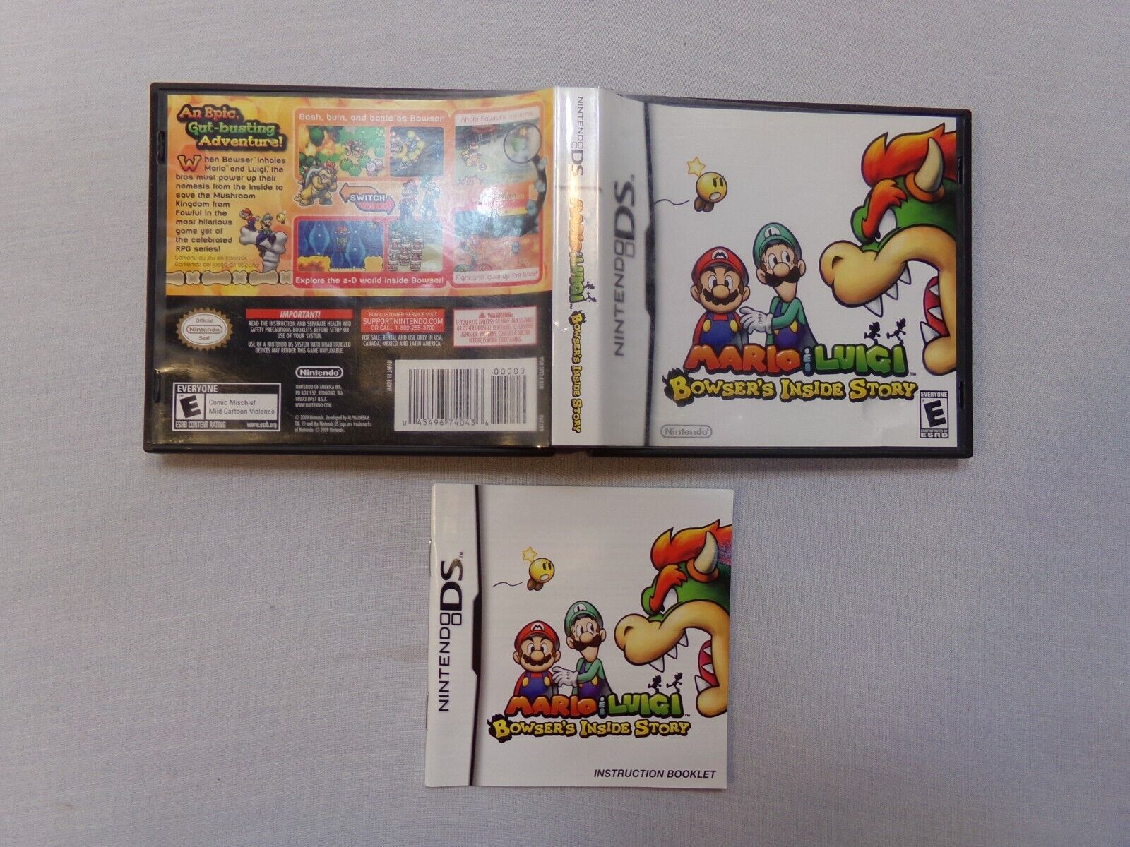  Mario & Luigi Bowser's Inside Story : Video Games