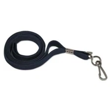 Advantus Deluxe Lanyards, J-Hook Style, 36" Long, Black, 20/Box (AVT75426)