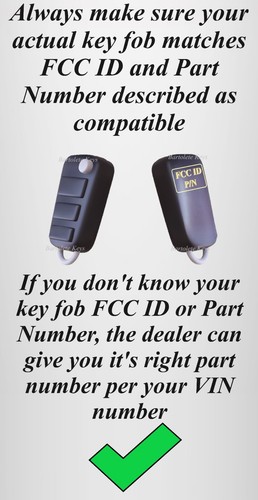 2 Remote Control Car Key Fob Fits 2009 2010 2011 2012 2013 Kia Forte Koup Optima - Picture 6 of 11