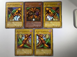 Exodia the Forbidden One LOB-120 to LOB-124 Complete Set (Legend of Blue Eyes White Dragon) 2002