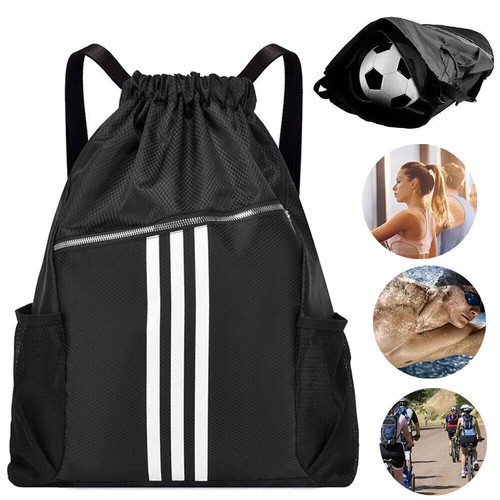 Sport Turnbeutel Wasserdicht Beutel Rucksack Sportbeutel Beuteltasche Outdoor - Bild 10 von 10