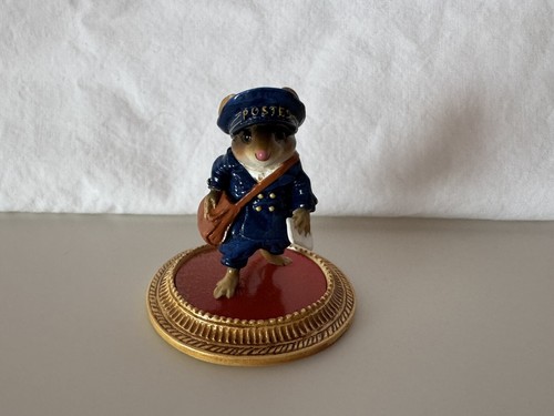 Wee Forest Folk Meadow Muses MU-4 “The Postman á la van Gogh” WP Retired NIB