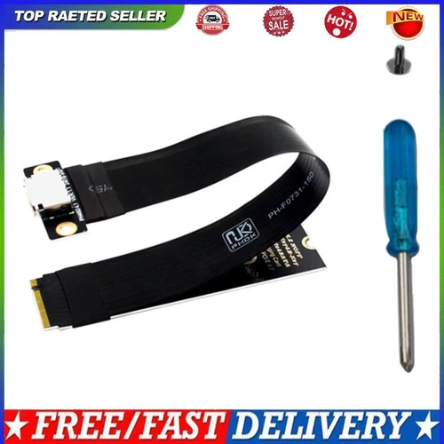 M.2 NVMe PCIE 4.0 To Oculink SFF-8611 SFF-8612 Adapter Cable Extension Cable