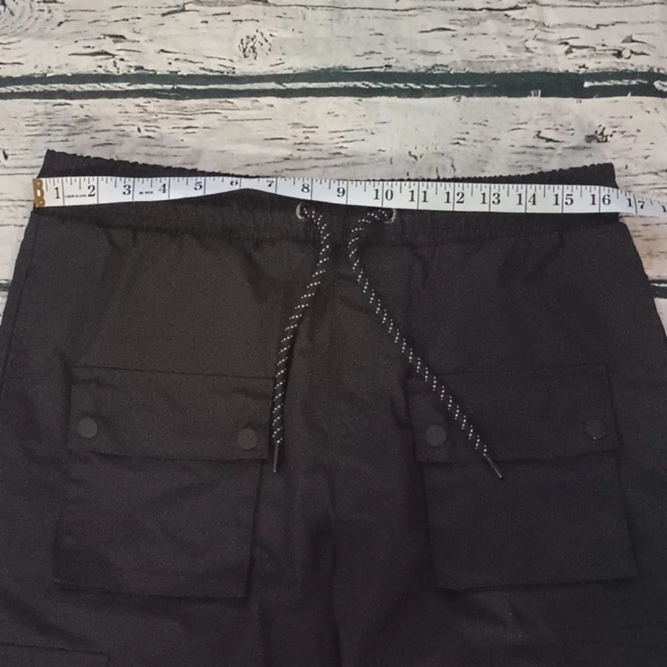 Pantalones cargo SouthPole para mujer negros Y2K pierna recta L Foto 4 de 4