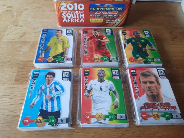 Adrenalyn World Cup South Africa 2010 set base cards completo,250 cards
