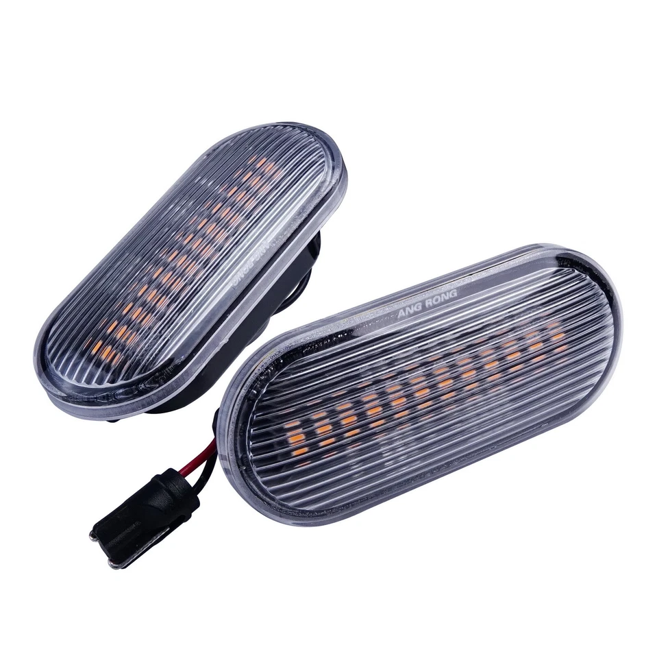 2x Klar LED Hohe Seitenblinker Blinker für VW Transporter V Bus 2007 7EB,7EJ,7HB - Bild 4 von 4