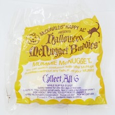 McDonald s 1992 Sealed New Halloween MUMMIE Chicken Nugget Buddies MUMMY