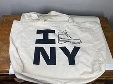 Timberland SOHO I LOVE NEW YORK Canvas Tote Bag EXCLUSIVE Large