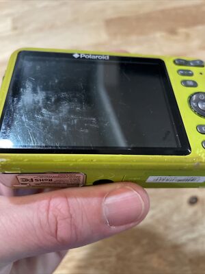 Polaroid i835 8.0MP Green Compact Digital Camera UnTested | eBay